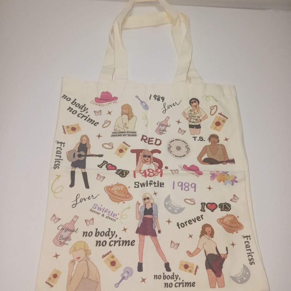 New Taylor Swift Eras Tour Canvas Bag